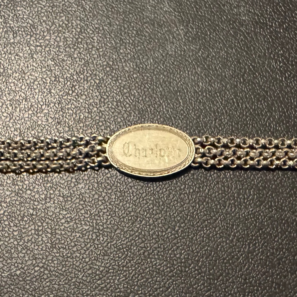 Vintage Speidel ID Bracelet “Charlotte”